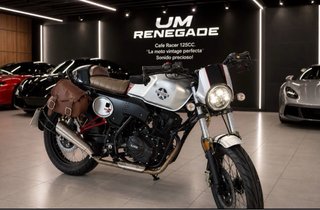 Moto UM Renegade Cruiser Marrón/Plata