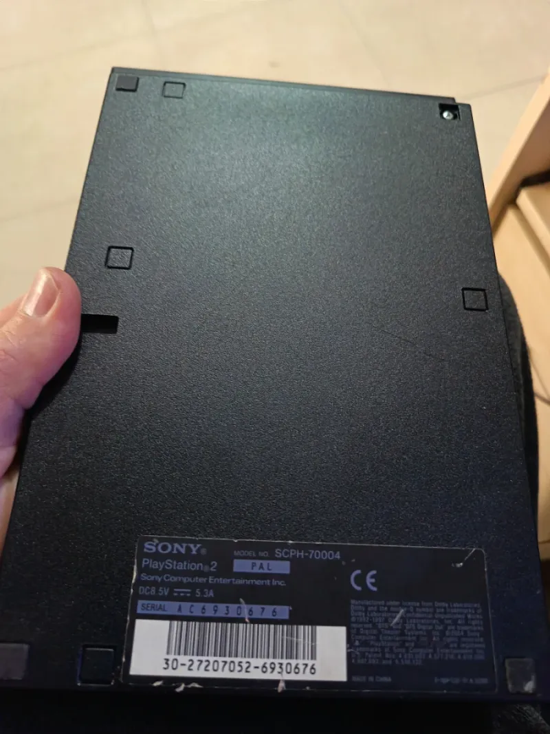 PlayStation 2 Sony Negra (Leer) afbeelding 3