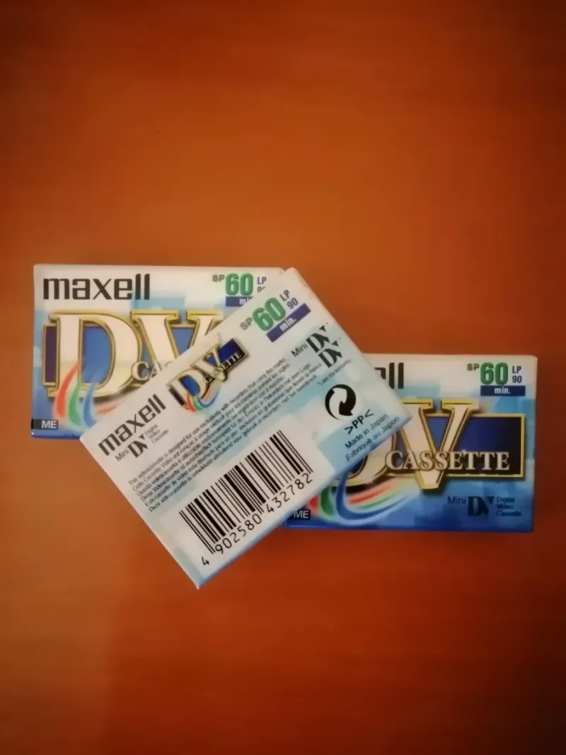 3 Cassettes MiniDV Maxell 60 min afbeelding 2