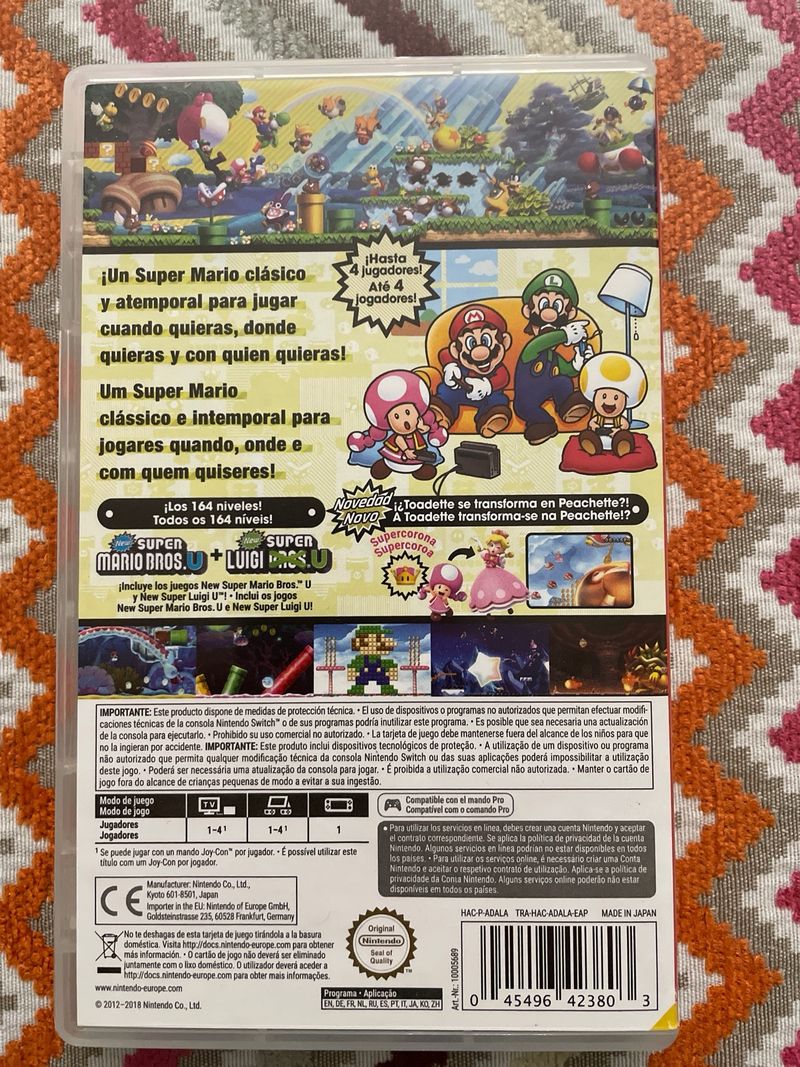 New Super Mario Bros U Deluxe Nintendo Switch afbeelding 2