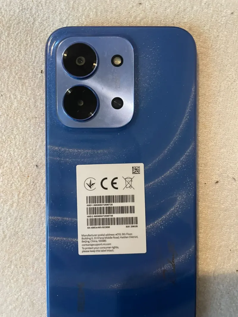 Xiaomi Redmi 15c 256GB Azul