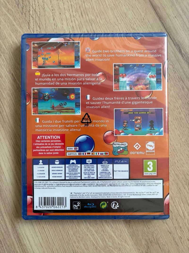 Pang Adventures Buster Edition PS4 afbeelding 2
