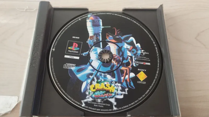 Crash Bandicoot Warped PS1 afbeelding 3