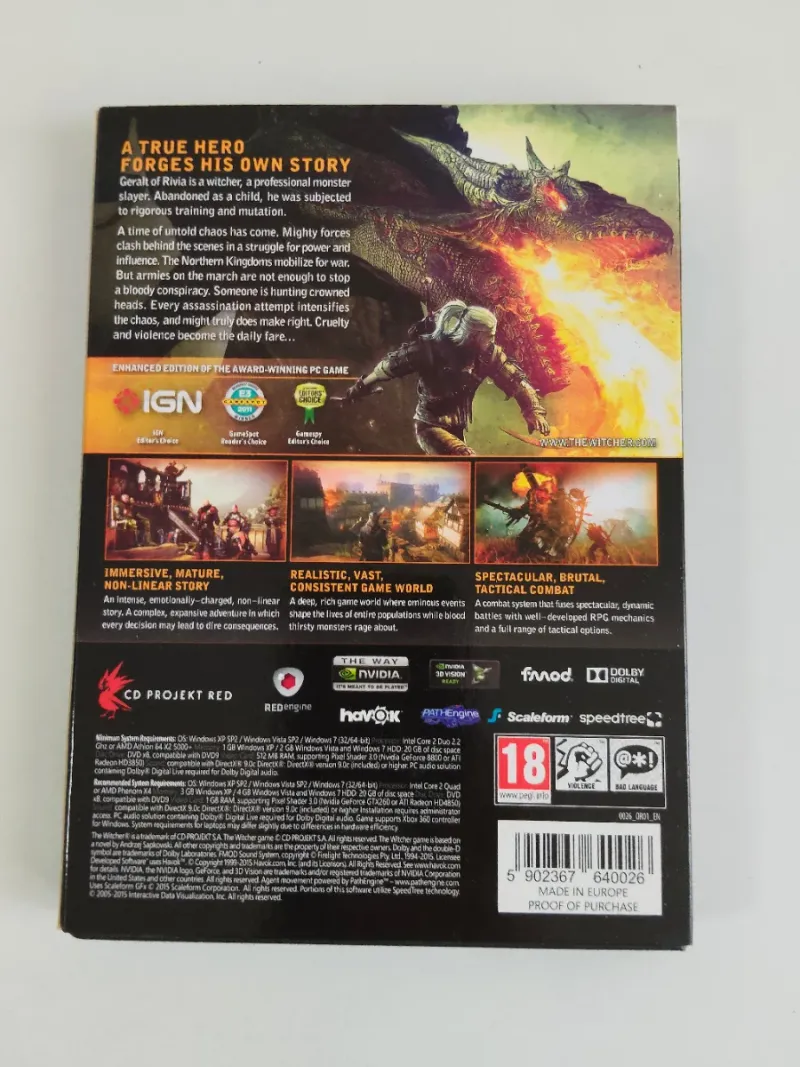 The Witcher 2 Assassins of Kings PC afbeelding 2