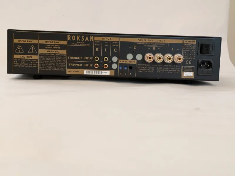 Amplificador ROKSAN KANDY final 110+110W afbeelding 4