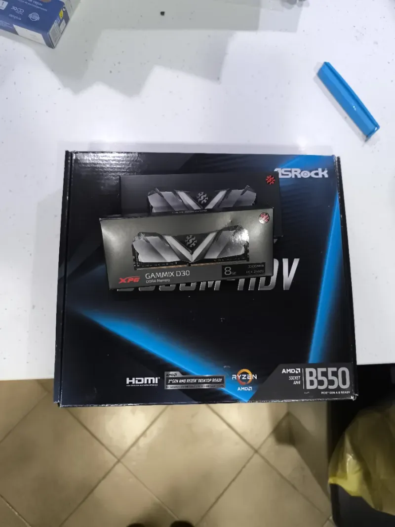 Placa Base ASRock B550 + 16GB RAM 3200MHz