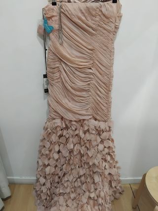 Vestido fiesta diseñado por Gema Nicolás