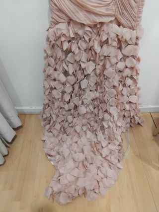 Vestido fiesta diseñado por Gema Nicolás