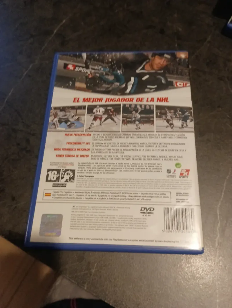 NHL 2K7 PS2 (2K Sports) afbeelding 2
