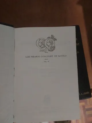 Los premios goncourt de novela