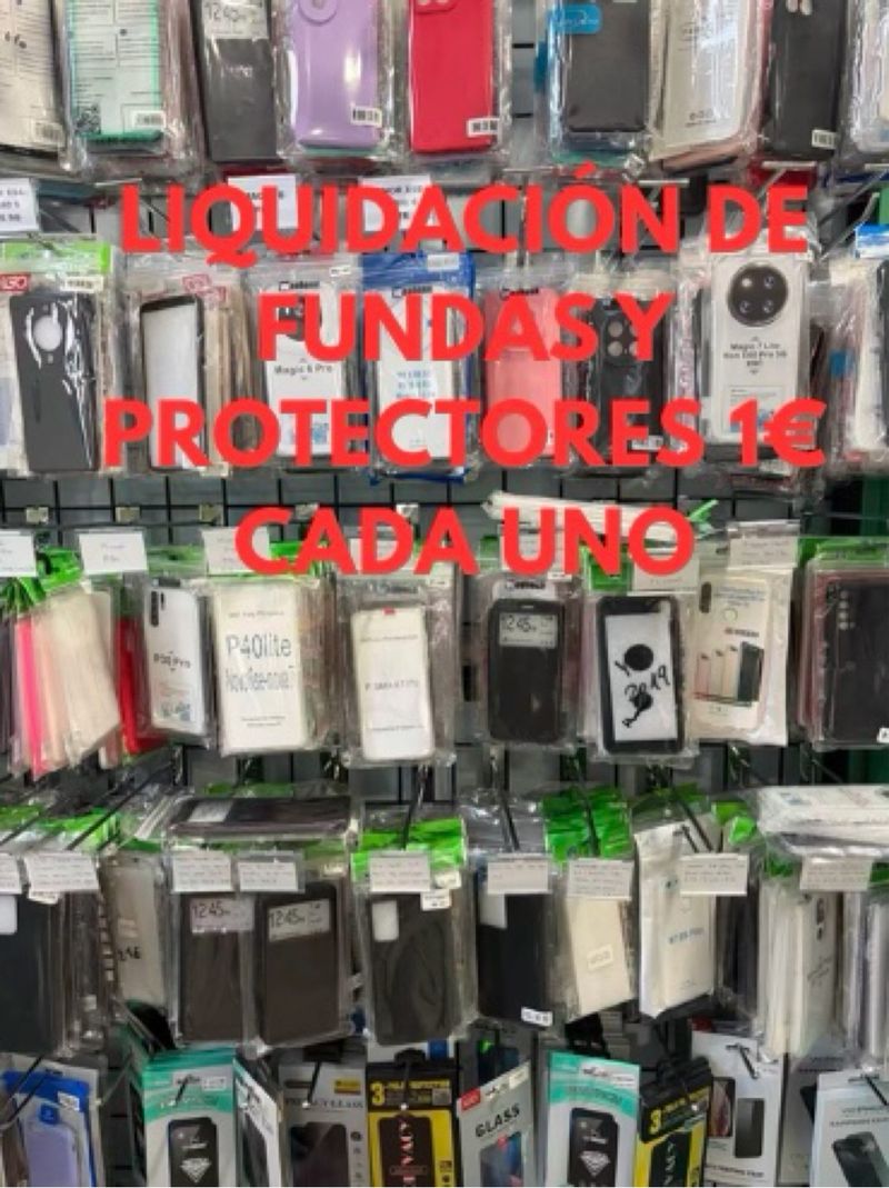 Liquidación de fundas de móviles(cada funda 1€)