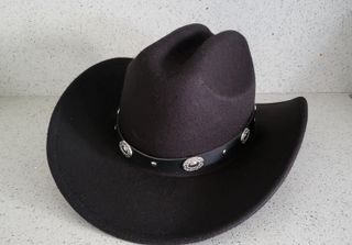 SOMBRERO COWBOY FIELTRO NEGRO
