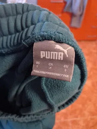Pantalón Puma Verde Talla S