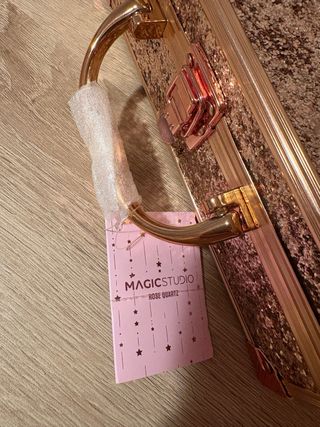 Maletín Maquillaje Magic Studio Rosa y Dorado