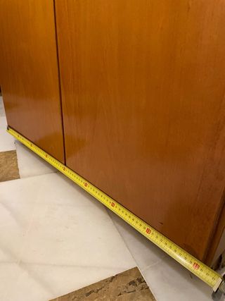 Armario de madera 2 puertas