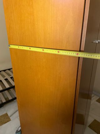 Armario de madera 2 puertas