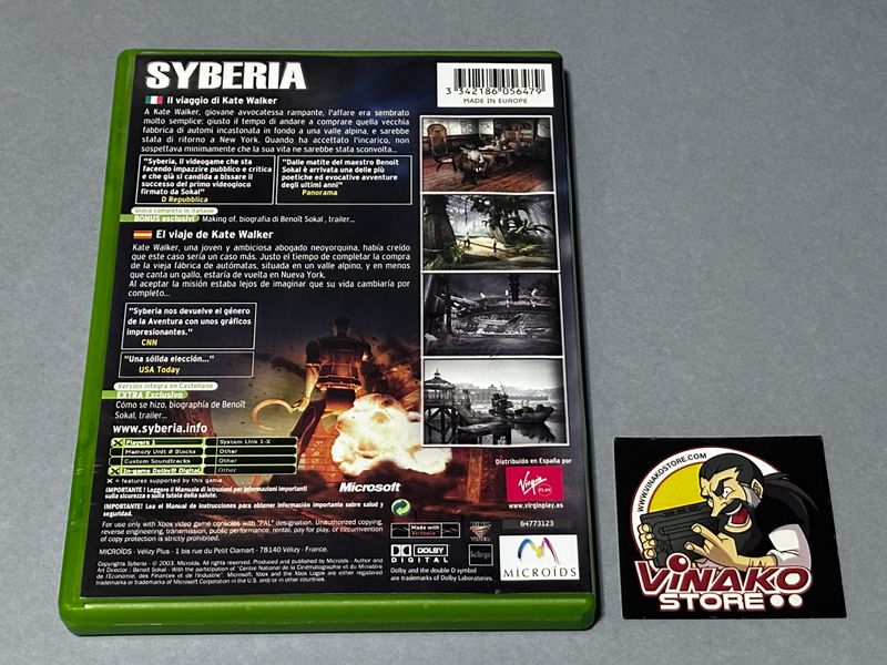 Syberia XBOX Clasica PAL España afbeelding 4