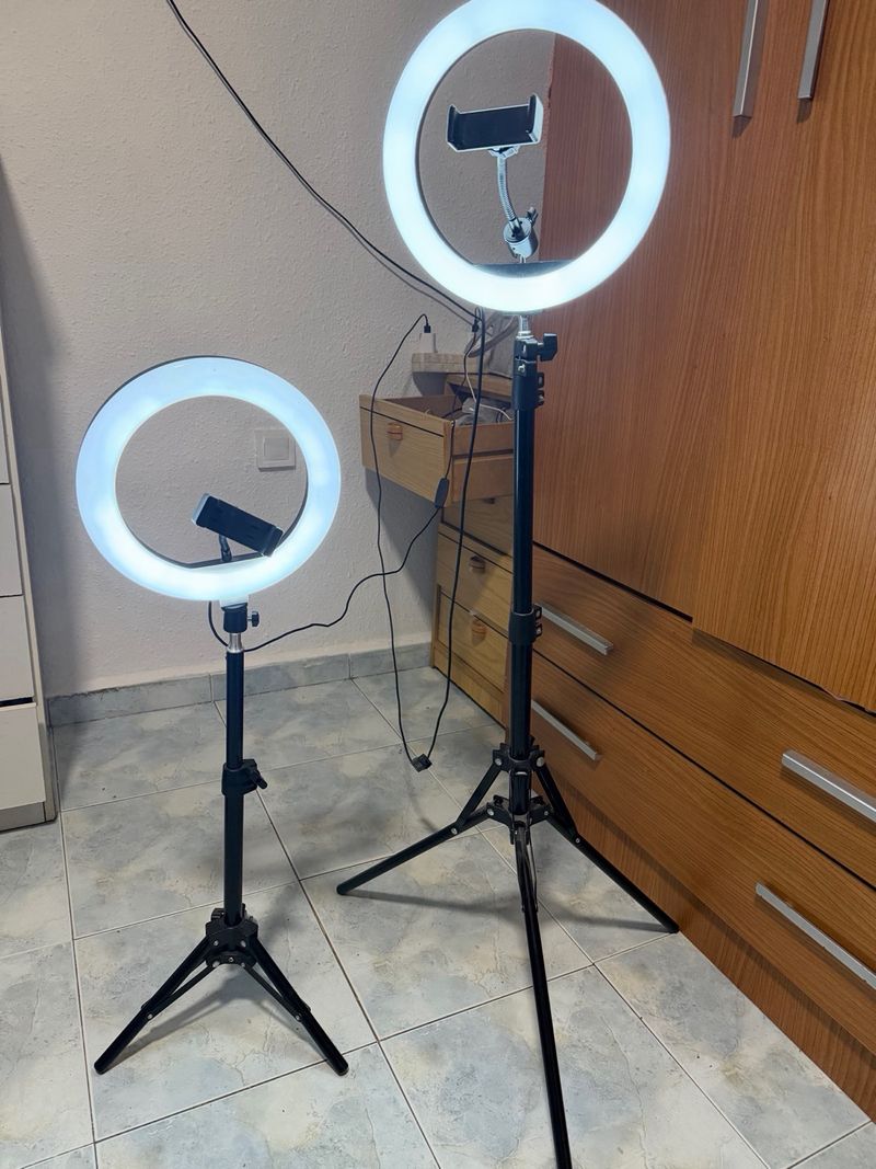 Aro de luz con trípode afbeelding 2