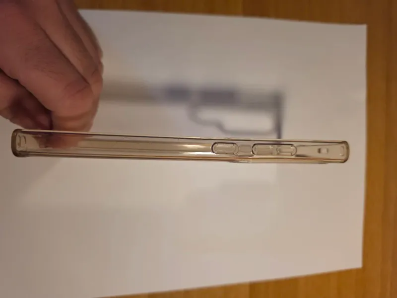 Funda transparente para Samsung S24 Ultra afbeelding 4