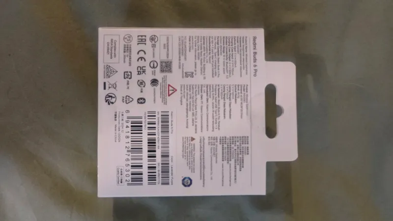 Xiaomi Redmi Buds 6 Pro Morado afbeelding 2