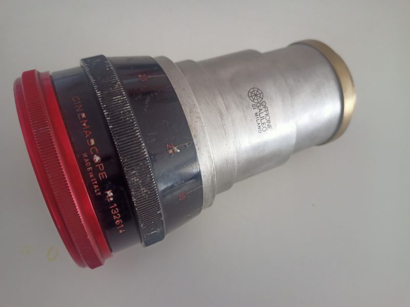 Lente anamórfica Officine Galileo RARA