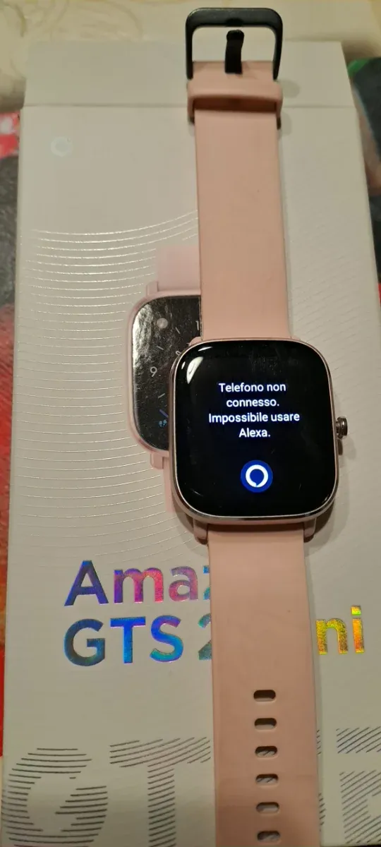 Amazfit GTS 2 mini Smartwatch Rosa afbeelding 3