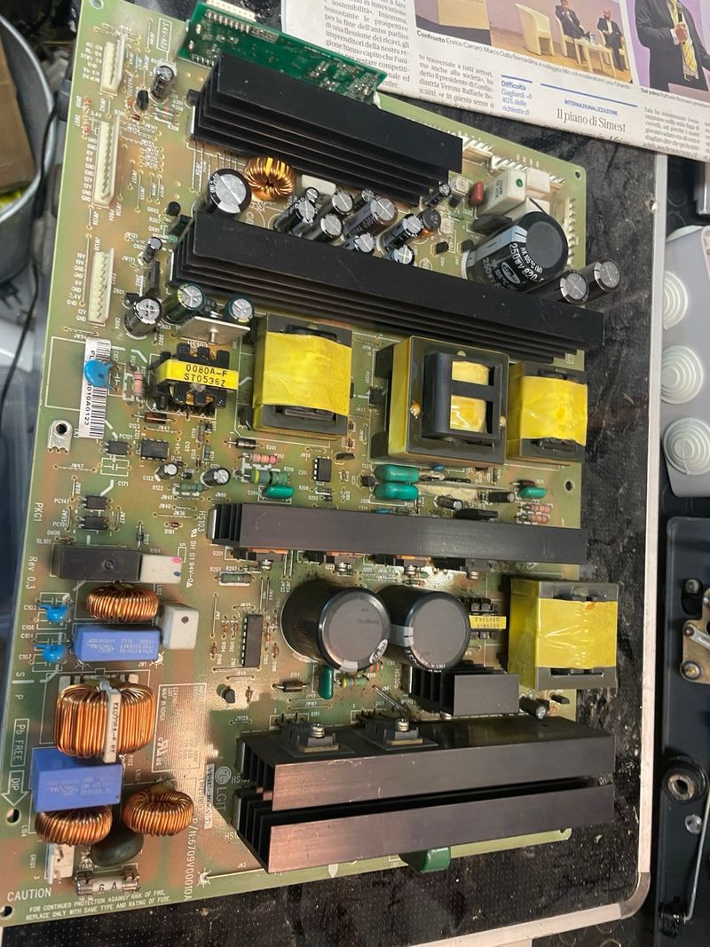 Alimentador para TV Plasma LG