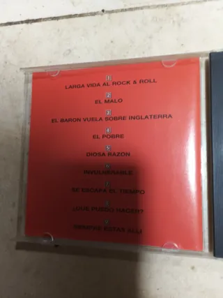 CD Barón Rojo En Directo Siempre Estais Alli