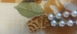 Collar de perlas de 3 hileras