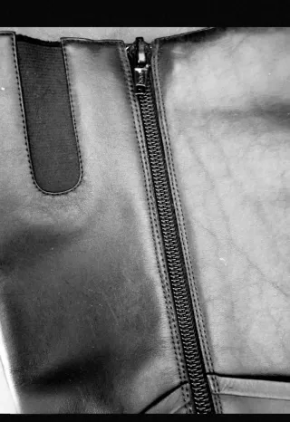 Botas de tacón altas negras