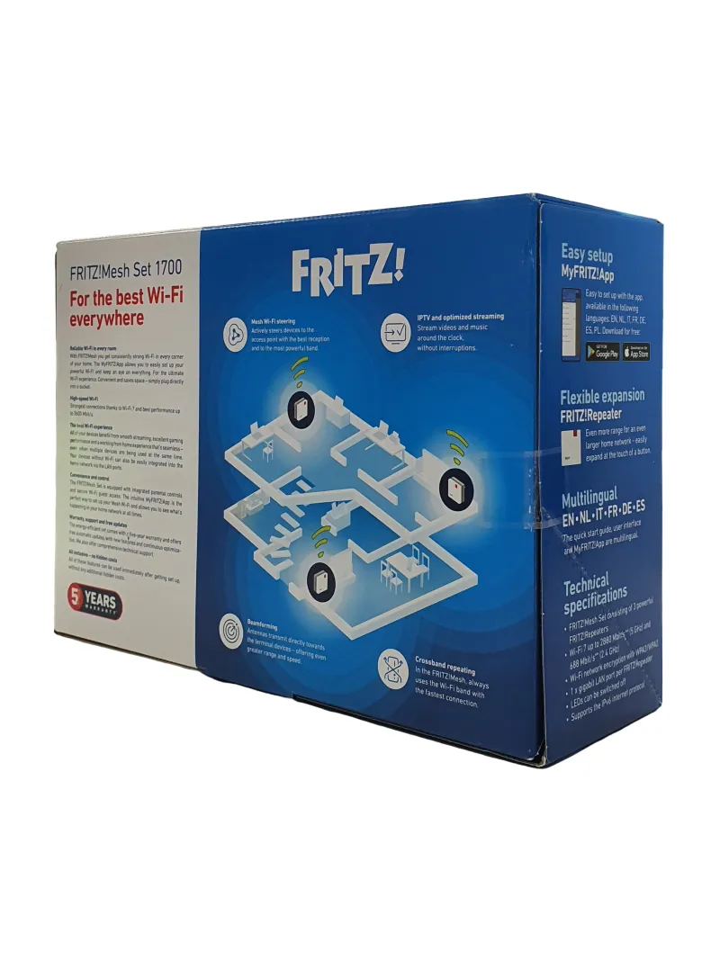 FRITZ! Mesh Set 1700 (3 Unidades) afbeelding 2