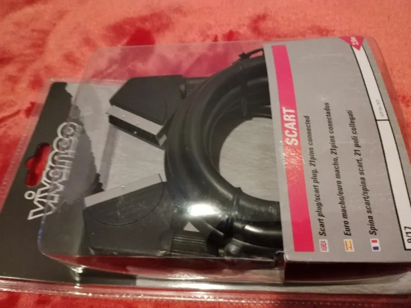 Cable Euroconector SCART Vivanco 2m afbeelding 2