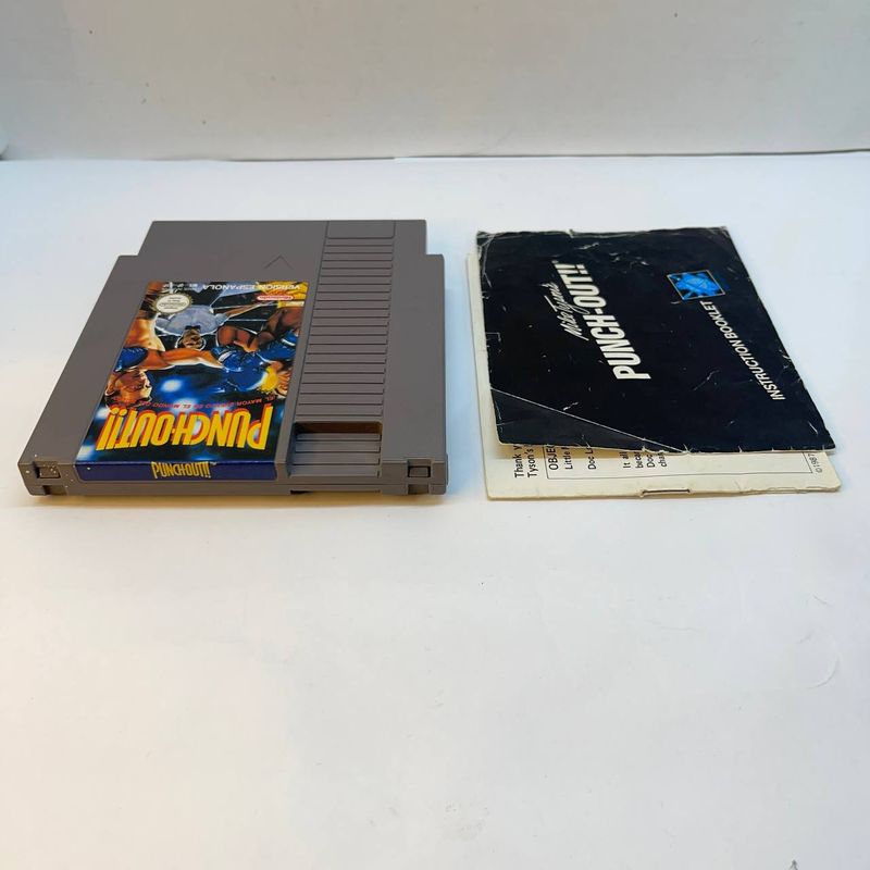 Punch-Out!! NES Caja y Manual Español afbeelding 2