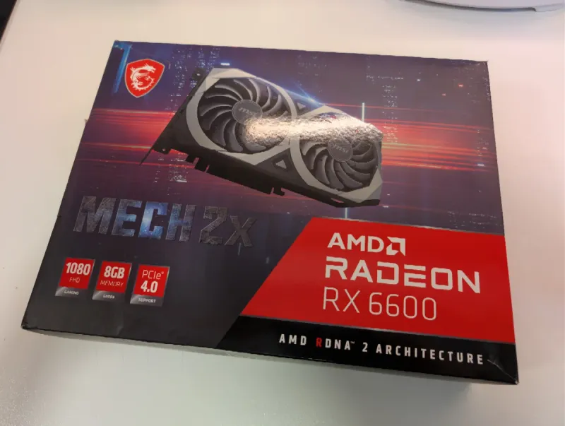 Tarjeta Gráfica MSI AMD Radeon RX 6600 afbeelding 5