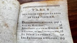 Obras completas de Molière, M.Bret 1776 8 tomos