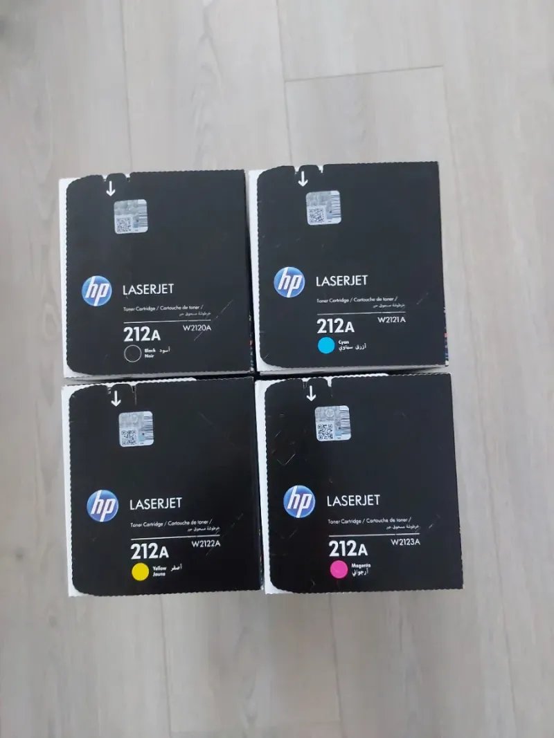 Tóner HP 212A Original (Cian, Negro, Amarillo, Mag afbeelding 2