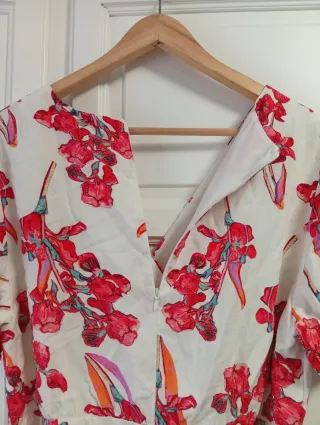 Vestido de flores de Motf (Shein)