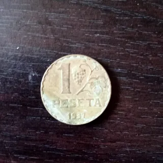 Moneda 1 peseta 1937