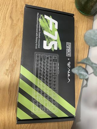 Teclado Mecánico EPOMAKER x Aula F75 Azul/Blanco