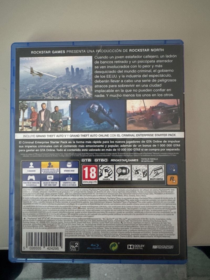 GTA V Premium Edition PS4 afbeelding 2