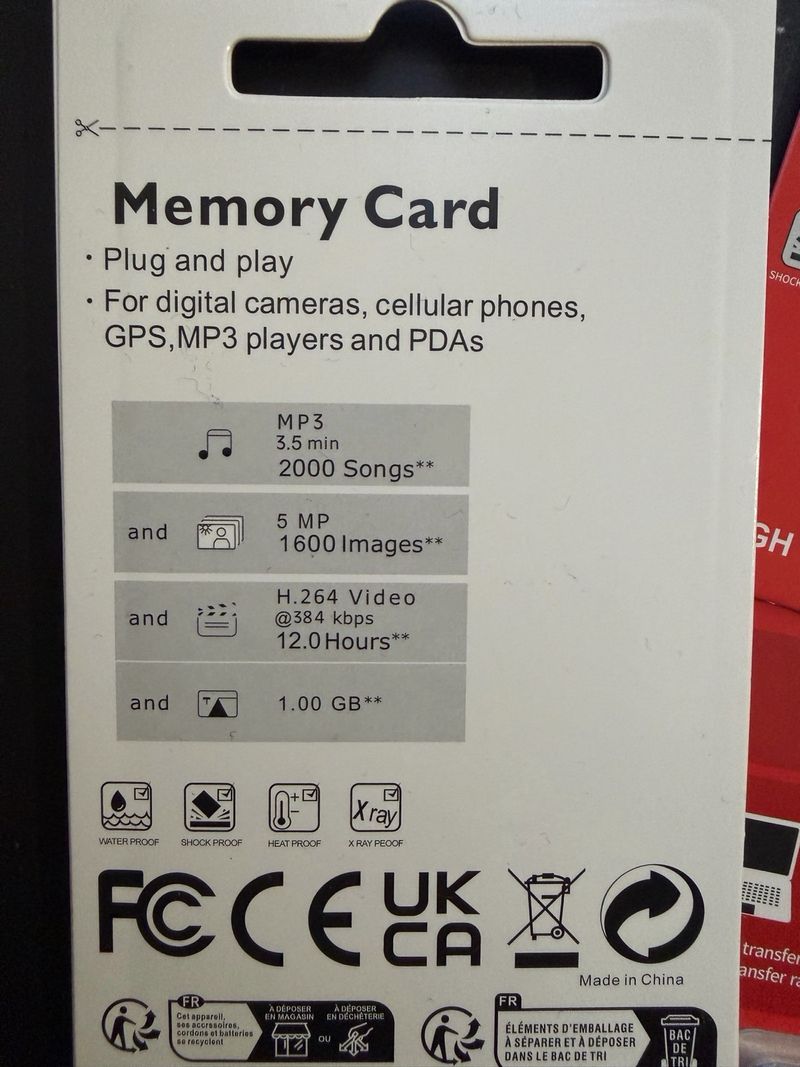 Pack 5 Tarjetas Memoria 2TB Sony afbeelding 4