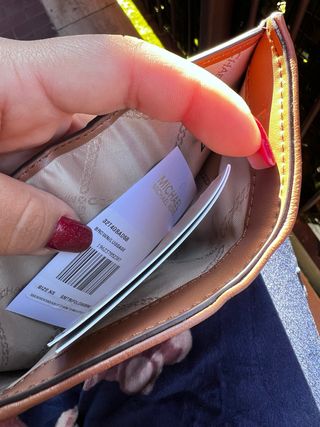 Portafoglio Michael Kors marrone