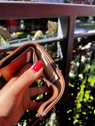 Portafoglio Michael Kors marrone