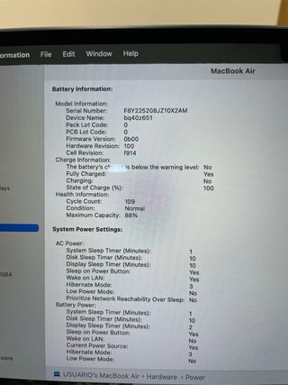 MacBook Air M2 Financiamos compra/ garantia 1 año