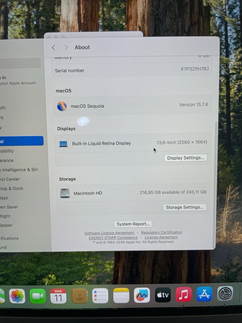 MacBook Air M1 Gris Espacial afbeelding 6