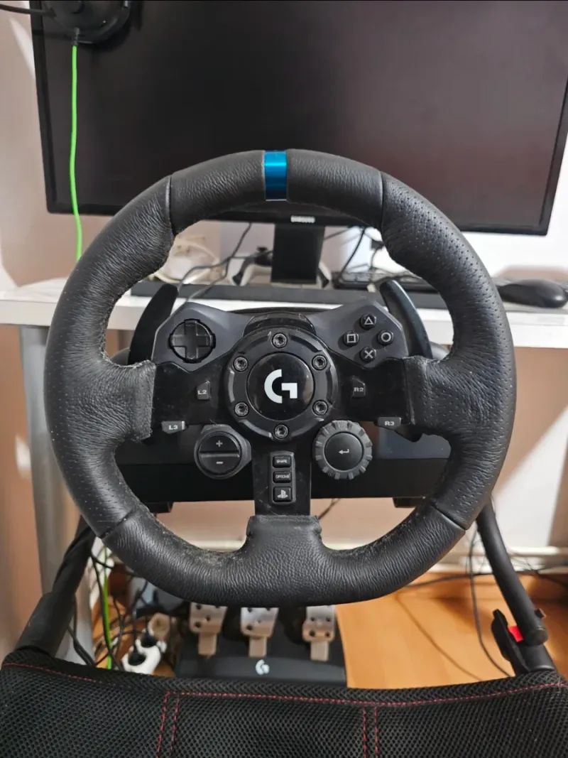 Volante Logitech G923 Trueforce PS5 afbeelding 2