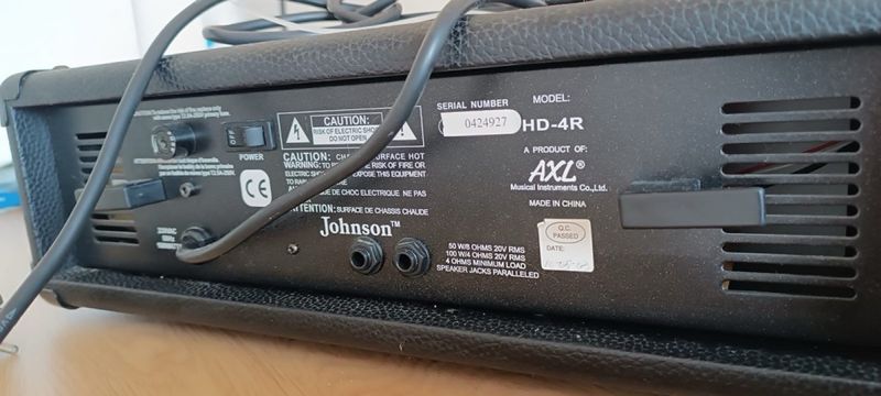 Amplificador Johnson Negro afbeelding 4