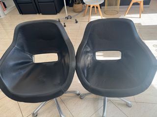 Sillón de peluquería negro