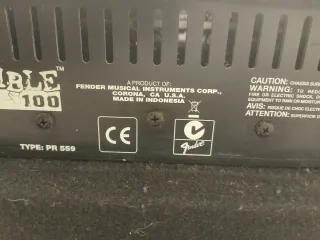 Amplificador Bajo Fender Rumble 100