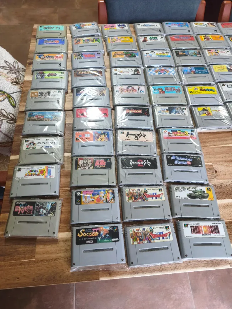 Cartuchos Super Famicom sueltos